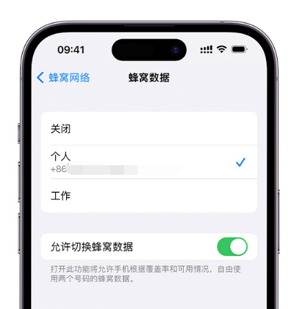 东升镇苹果维修服务分享如何在iPhone上使用双卡 